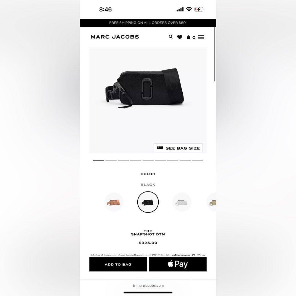 Marc Jacobs bag, great condition used once!